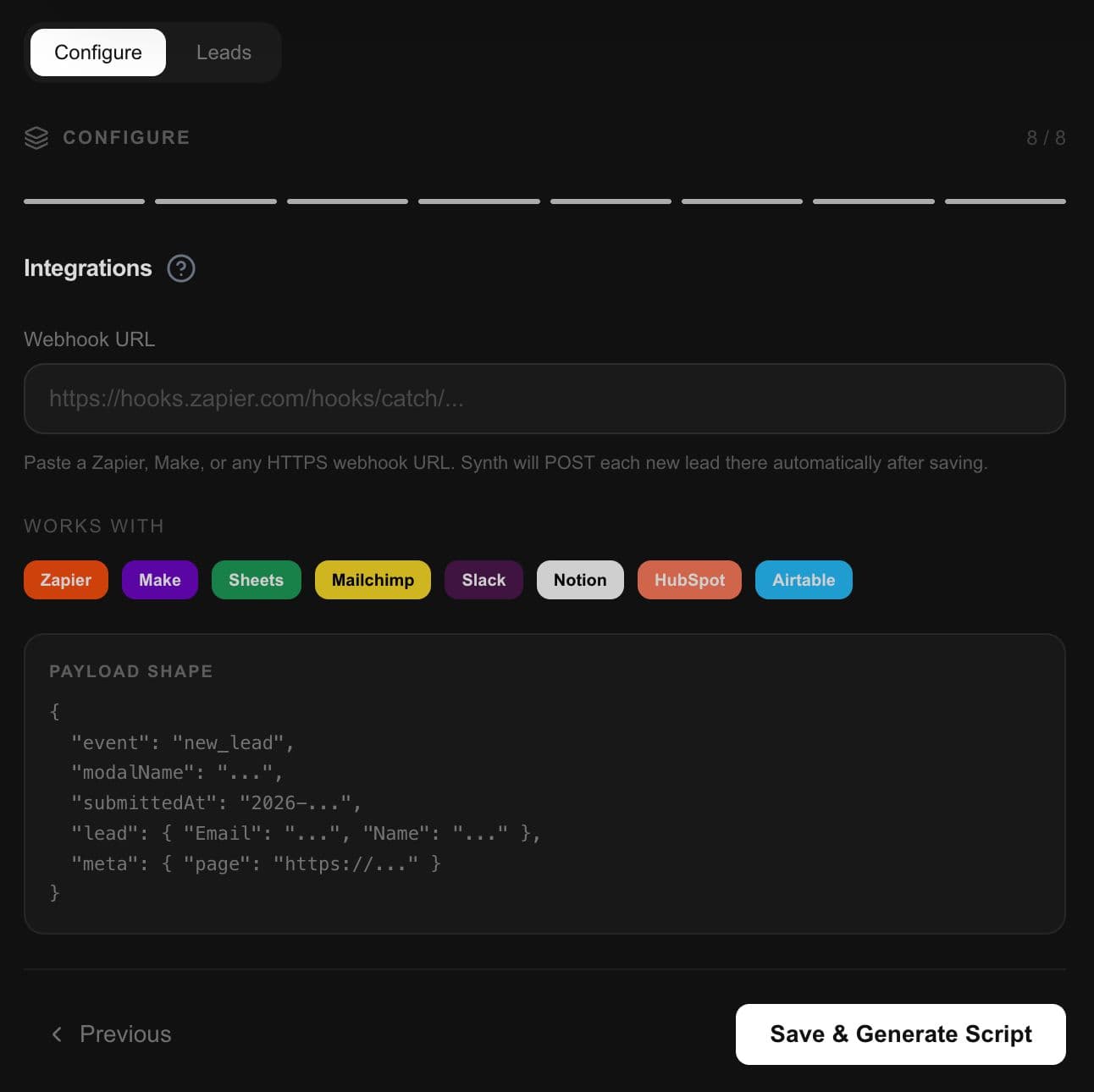 PopupForge visual builder interface